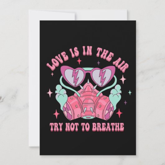 愛は空気の中にあるアンチValentiを呼吸しないように試みる シーズンカード (正面)