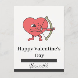 愛は空気の中にある：バレンタインデーのために私たちに参加 シーズンポストカード