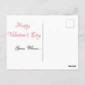 愛は空気の中にある：バレンタインデーのために私たちに参加 ポストカード (裏面)