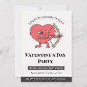 愛は空気の中にある：バレンタインデーのために私たちに参加 招待状 (正面)