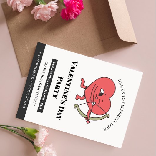 愛は空気の中にある：バレンタインデーのために私たちに参加 招待状