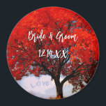 愛は空気の中にある… マグネット<br><div class="desc">もっとツリーの招待状を見お洒落る – zazzle Brown Tree Bright Aqua Blueフォント結婚式招待状からsamackもし- RSVPが必要な場合は5 x 7サイズ – フラワーツリーの招待状と一致する挿入カードが必要な場合は、5 x 7サイズのRSVPカードが必要な場合は、結婚式招待状の結婚式招待状をを参照お洒落</div>