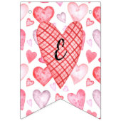 愛は空気の中にある：ロマンチック バンティングフラッグ (第3の旗)