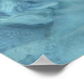 愛は空気の中にある、ヴィンテージ石の天使キスをする ポスター (角)