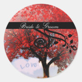 愛は空気の中にある…引用文の変更お気に入りの ラウンドシール (正面)