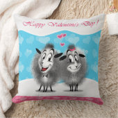 "愛は空気の中にある!"美しい愛かわいい羊 クッション (ブランケット)