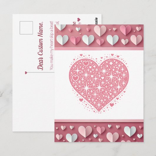 愛は空気の中にある» Valentine's Day Card ポストカード (正面/裏面)
