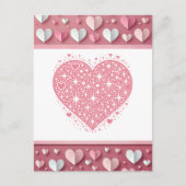 愛は空気の中にある» Valentine's Day Card ポストカード (正面)