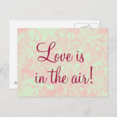 愛は空気の引用文 ポストカード (正面/裏面)