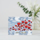 愛は空気はがきに入っている ポストカード (スタンド正面)