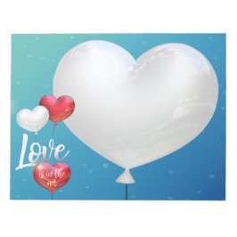 愛は空気バレンタインのバルーンに入っている – メモ帳