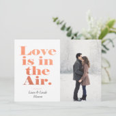 愛は空気バレンタインデーの写真カードにあります シーズンカード (スタンド正面)