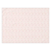 愛は空気ピンクのハート テーブルクロス (正面(横))