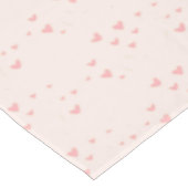 愛は空気ピンクのハート テーブルクロス (アングル)