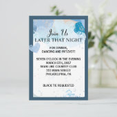 愛は空気ユダヤ人の結婚式のレセプションカードにある 招待状 (スタンド正面)