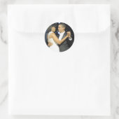 愛は空気、IIを踊る最初のカップルにあります ラウンドシール (バッグ)