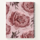 愛は簡単だけど女王は忙しい 花の女性名言 ノートブック (裏面)