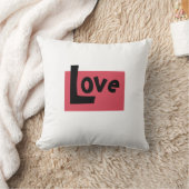愛は紅白の境界を知らぬ クッション (ブランケット)