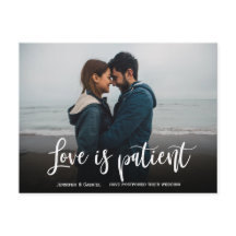 愛は結婚患者が延期されるシンプル写真