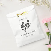 愛は結婚甘いブライダルシャワーの好意ギフト フェイバーバッグ (封をした状態)