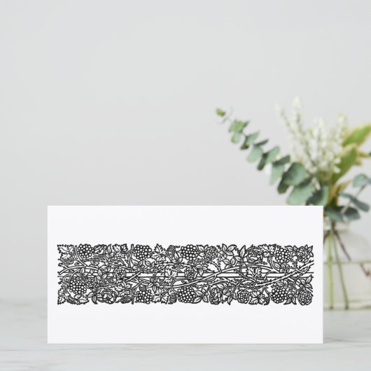 愛は縁ど十分（ウィリアム・モリス） カード (スタンド正面)