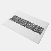 愛は縁ど十分（ウィリアム・モリス） ドアマット (アングル)