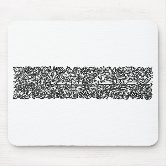 愛は縁ど十分（ウィリアム・モリス） マウスパッド (正面)