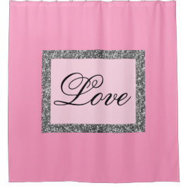 愛は美しい シャワーカーテン