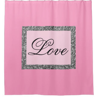 愛は美しい シャワーカーテン