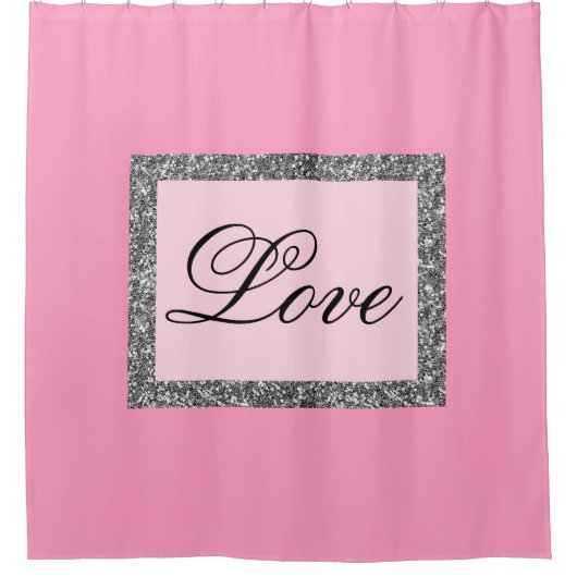 愛は美しい シャワーカーテン (正面)