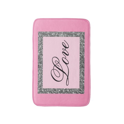 愛は美しい バスマット (正面縦)