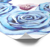 愛は聖書の聖句クリスチャンを生み出す ポスター (角)