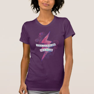 愛は自らを刻む Tシャツ
