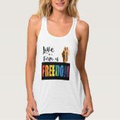 愛は自由タンク タンクトップ (正面)