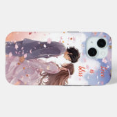 愛は至福である Case-Mate iPhoneケース (裏面 (横))