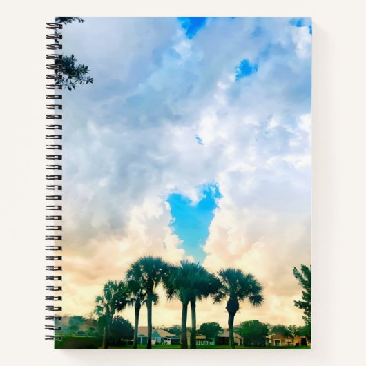 愛は航空手帳に書かれている ノートブック (正面)