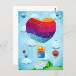 愛は航空葉書に書いてある ポストカード