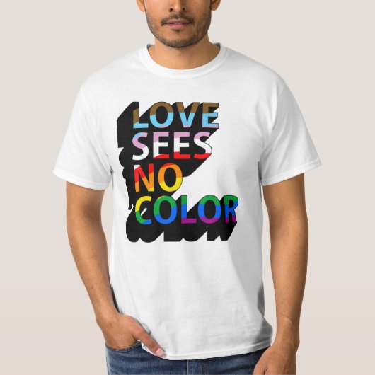 愛は色を超えて Tシャツ (正面)