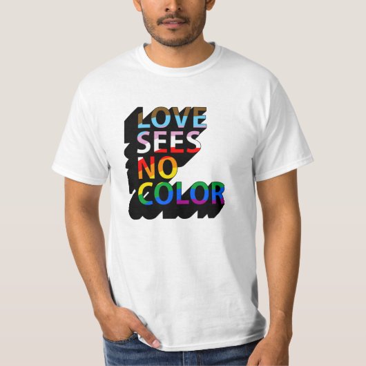 愛は色を超えて Tシャツ (正面)