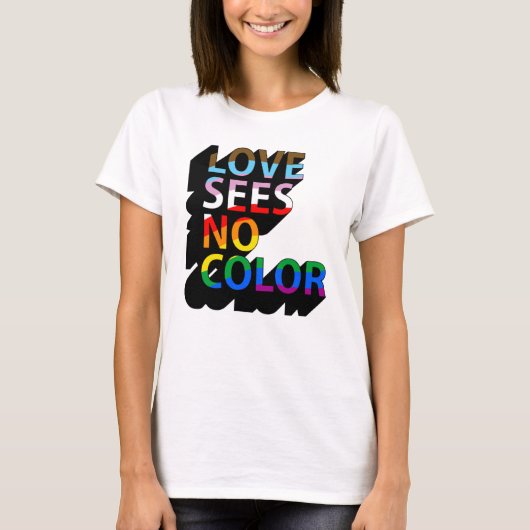 愛は色を超えて Tシャツ (正面)