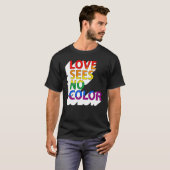愛は色を超える Tシャツ (正面フル)