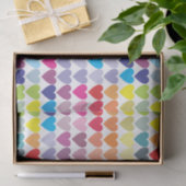 愛は虹のハートに勝ちます 薄葉紙 (ギフト)