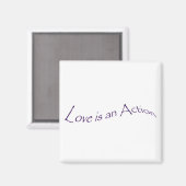 愛は行動の磁石である マグネット (正面/裏面)