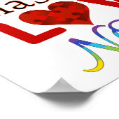 愛は言葉を必要としない自閉症 ポスター (角)