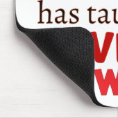 愛は言葉を必要としない自閉症 マウスパッド (コーナー)