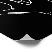 愛は言葉を必要としないASL自閉症意識SPEDティーシュ ポスター (角)
