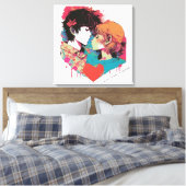 愛は言葉を要しない キャンバスプリント (インサイチュ (寝室))