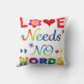 愛は言葉を要しない クッション (裏面)