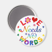 愛は言葉を要しない マグネット (正面/裏面)