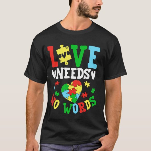 愛は言葉を超えて Tシャツ (正面)